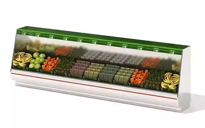 Grocery Store Produce Isle