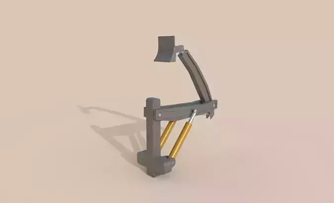 Hydraulic arm animated