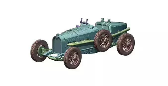 Bugatti Type 59 Grand Prix  3D print model