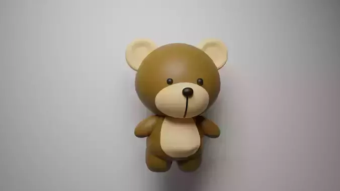 Little bear 3D print model