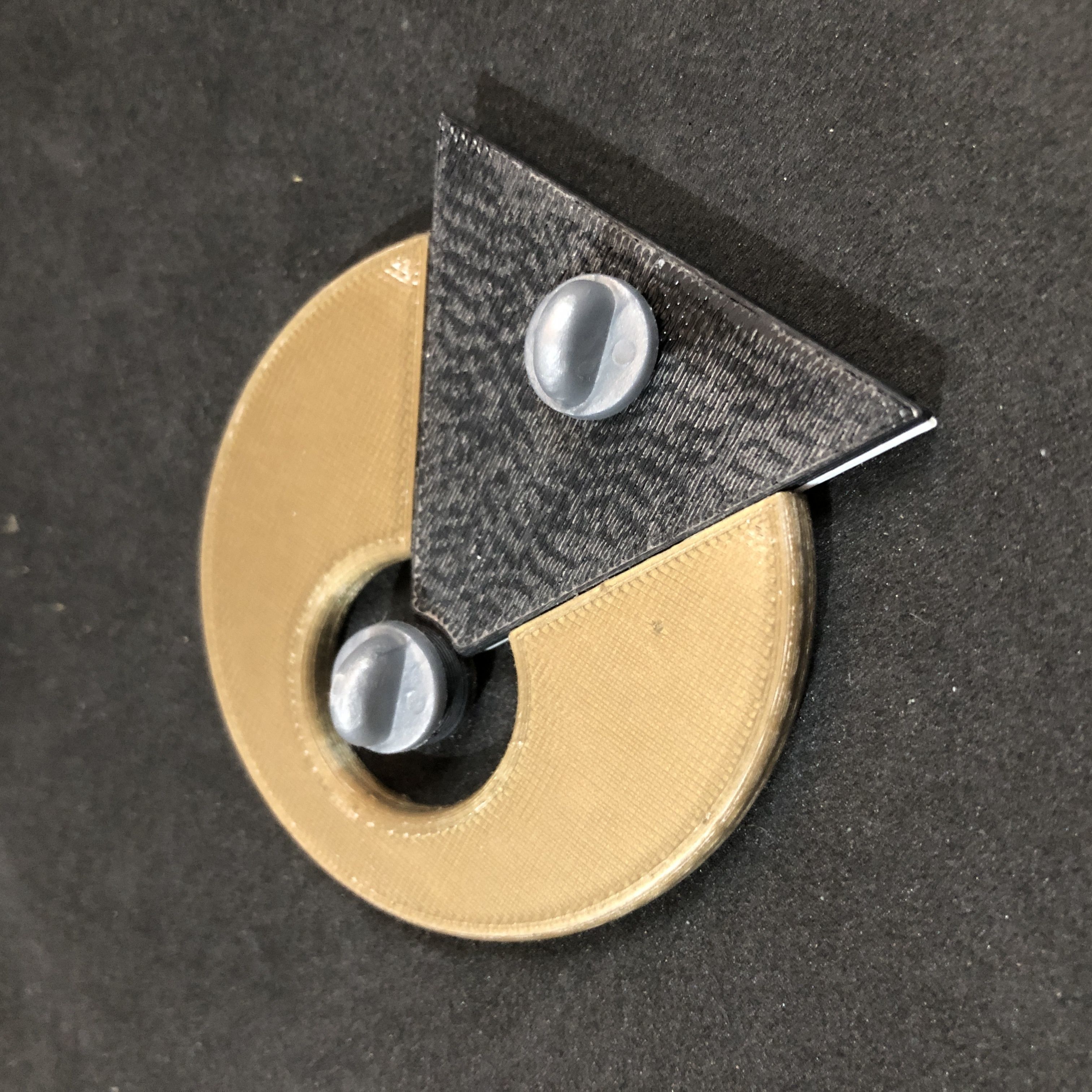 Star Trek Vulcan IDIC Badge 3D print model_2