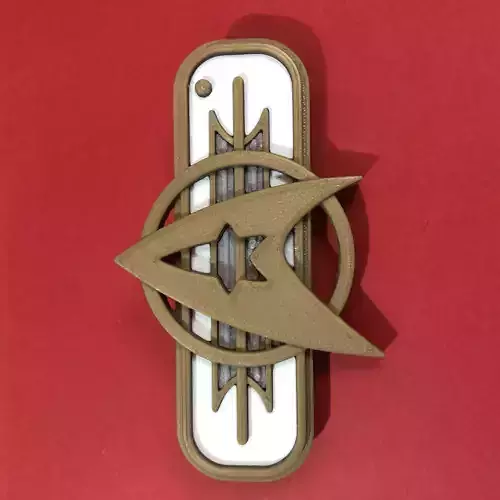 Star Trek The Wrath of Khan Starfleet Uniform Insignia 3D print model