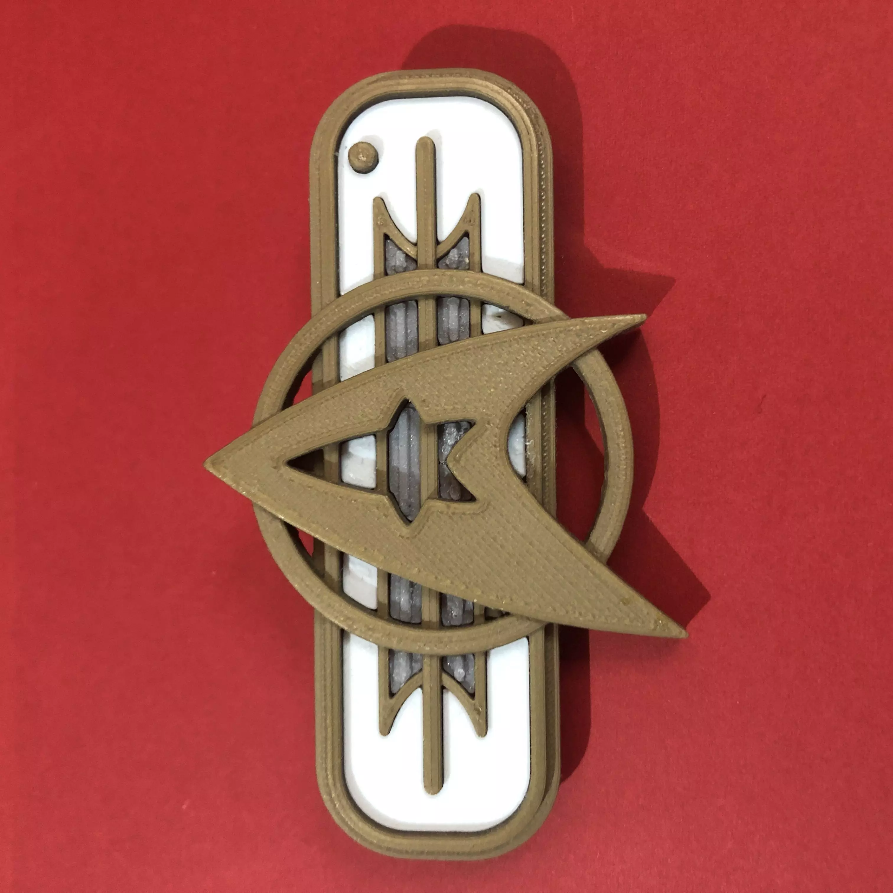 Star Trek The Wrath of Khan Starfleet Uniform Insignia 3D print model_0