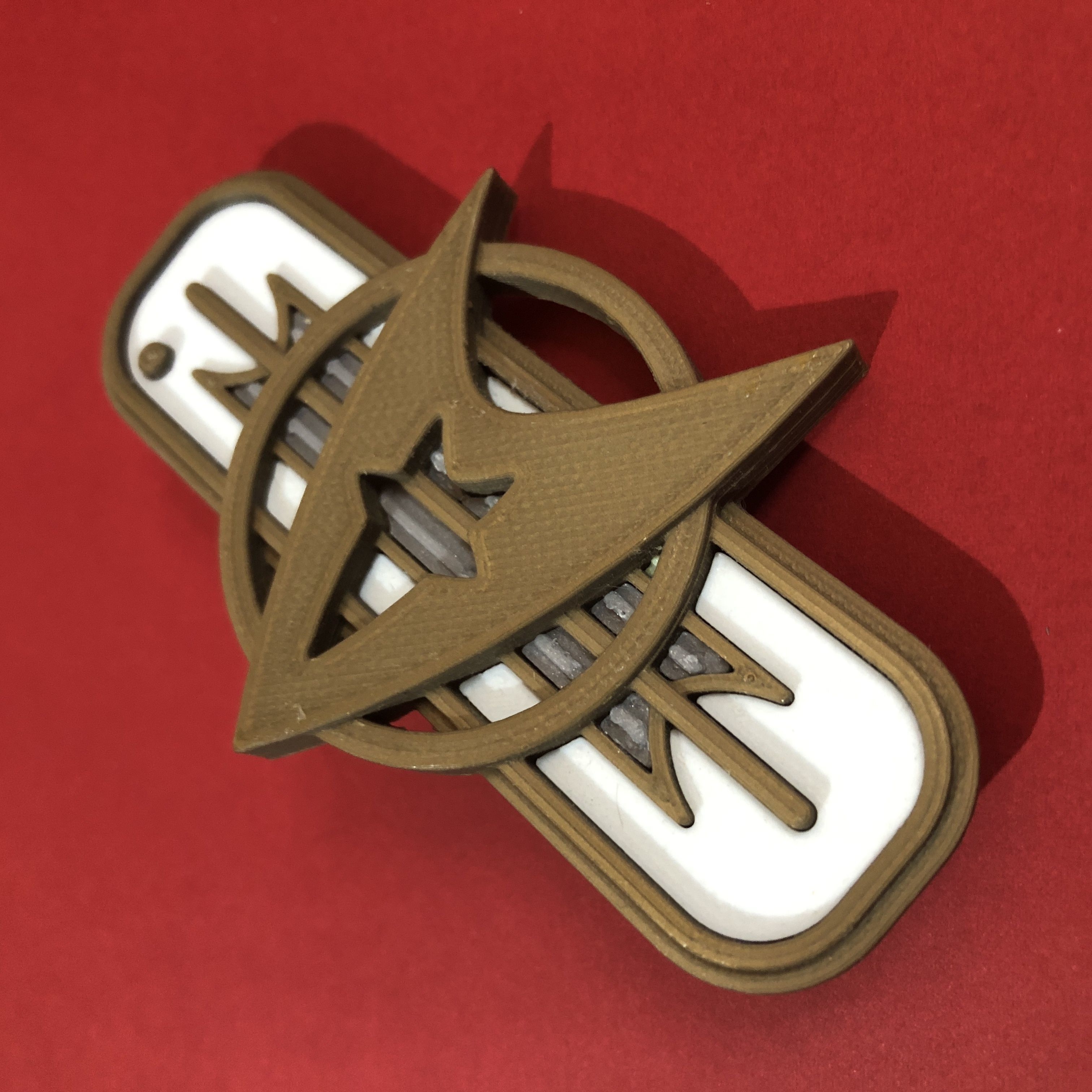 Star Trek The Wrath of Khan Starfleet Uniform Insignia 3D print model_4