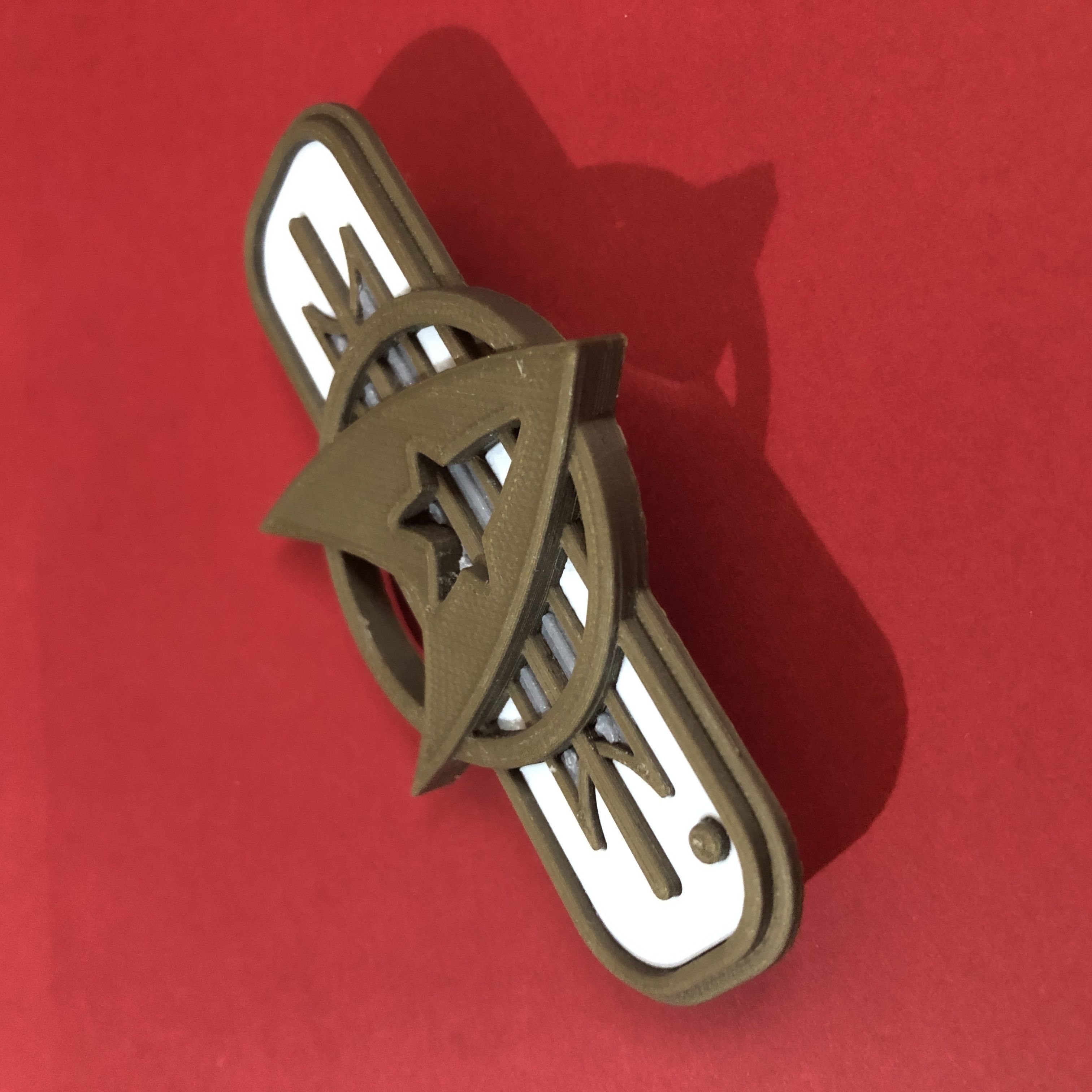 Star Trek The Wrath of Khan Starfleet Uniform Insignia 3D print model_2