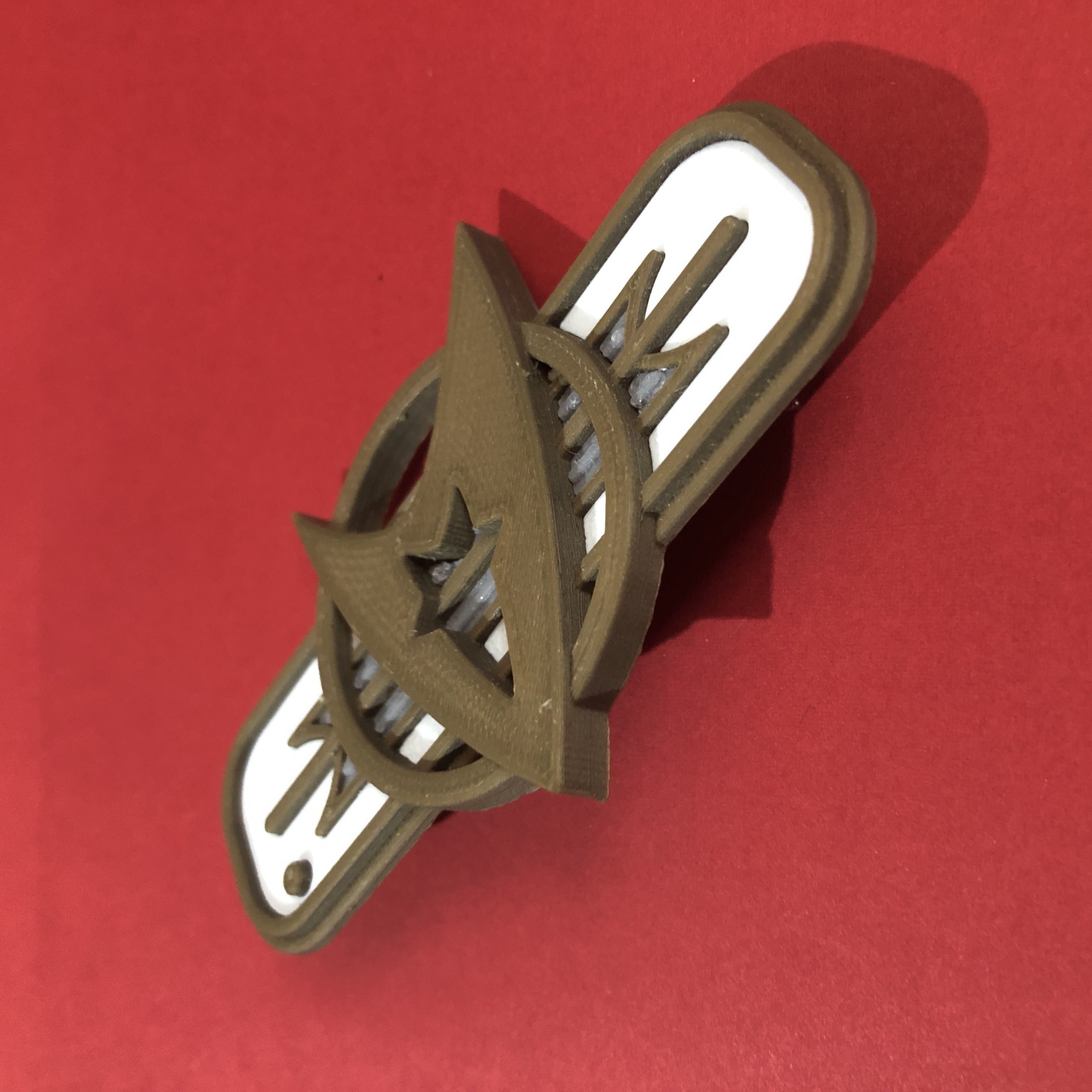 Star Trek The Wrath of Khan Starfleet Uniform Insignia 3D print model_3