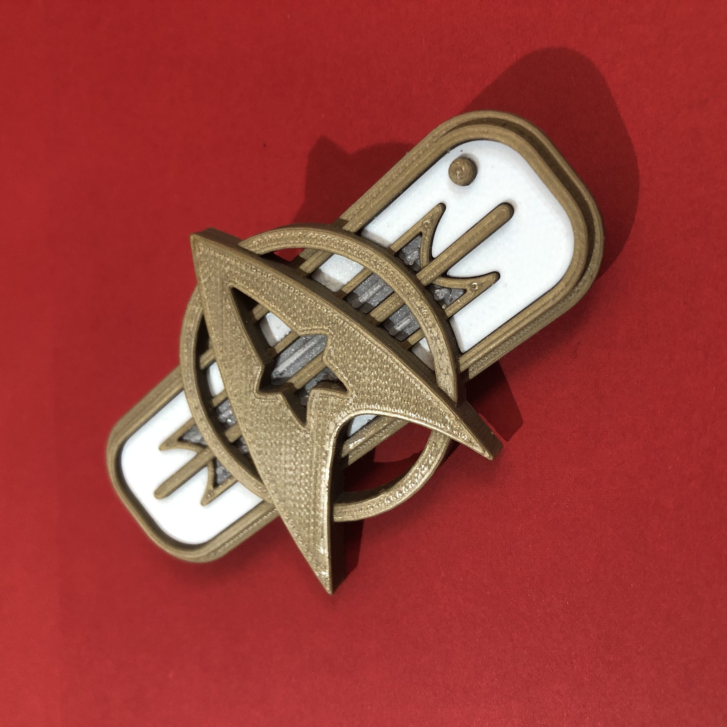 Star Trek The Wrath of Khan Starfleet Uniform Insignia 3D print model_1