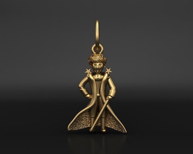Little Prince pendant 3D print model