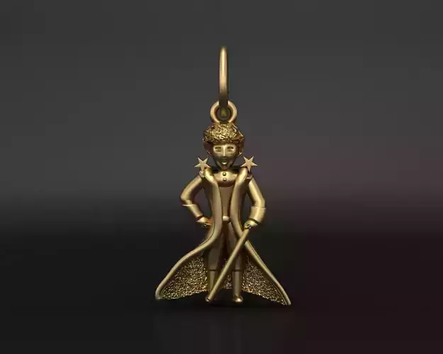 Little Prince pendant 3D print model