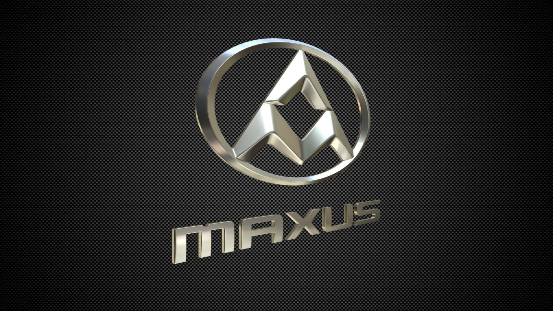 maxus logo 3D model_1
