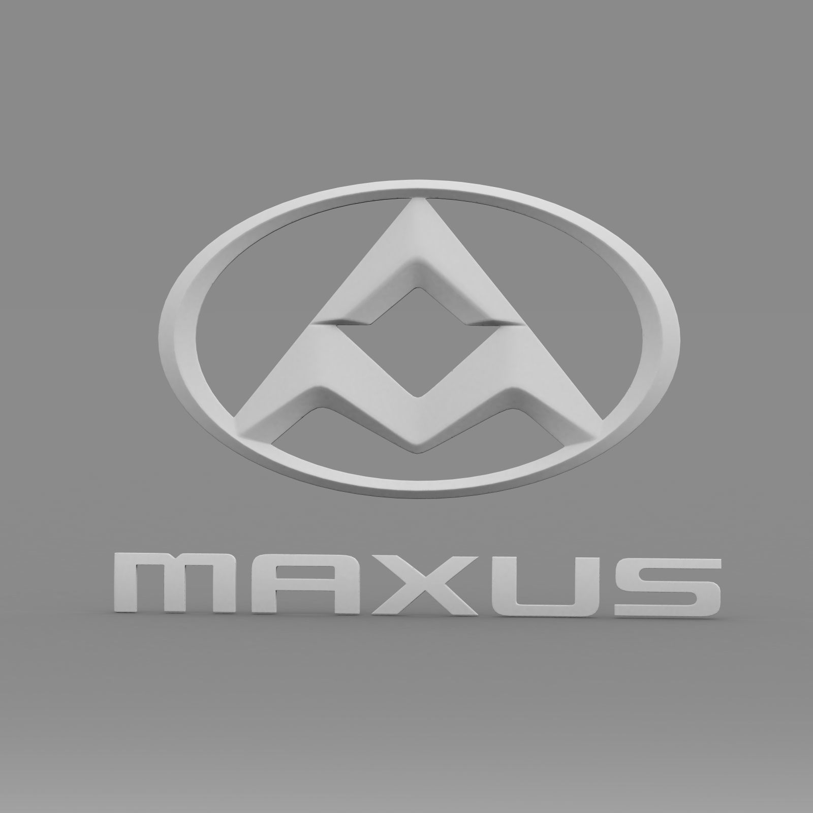 maxus logo 3D model_6
