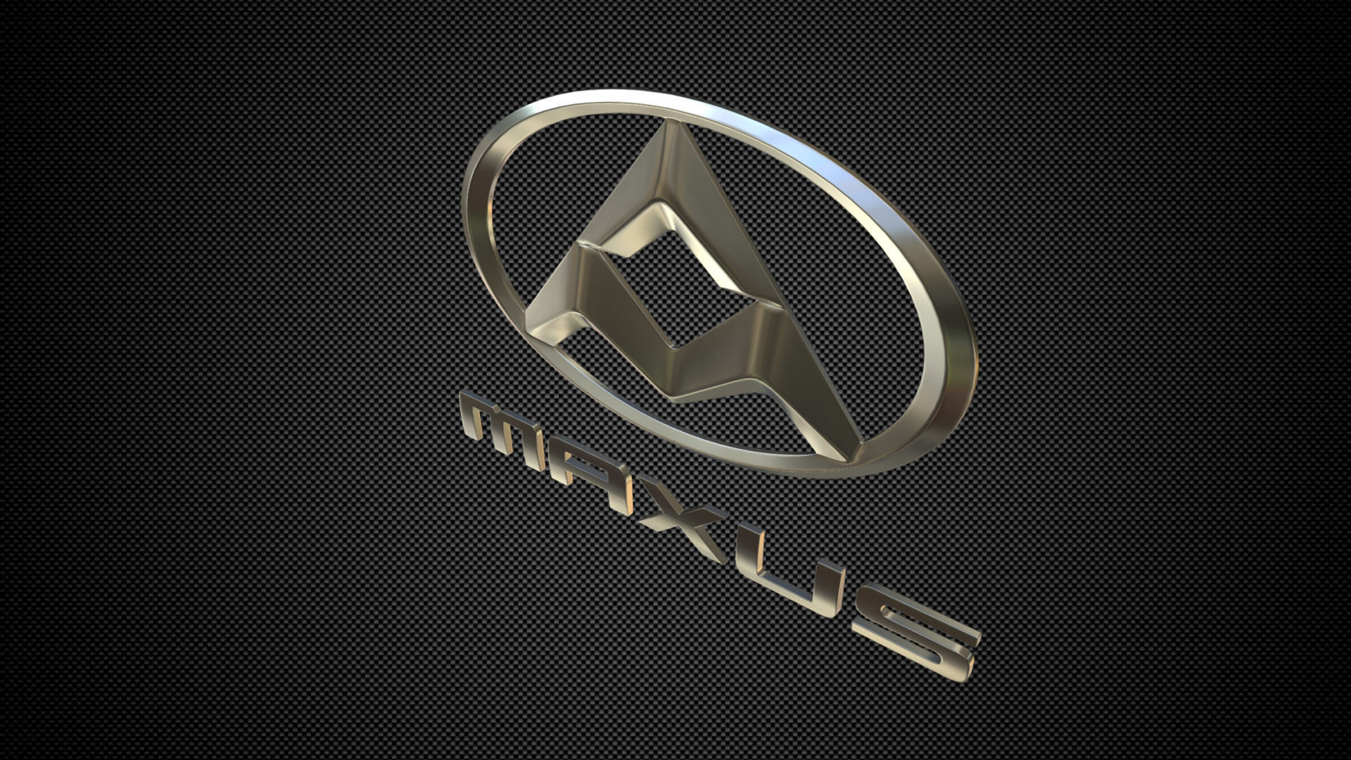maxus logo 3D model_5
