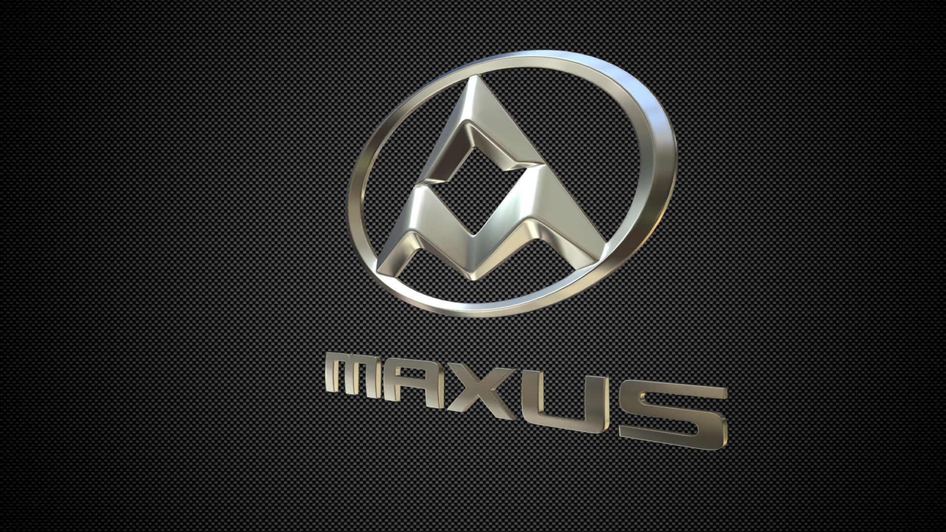 maxus logo 3D model_2