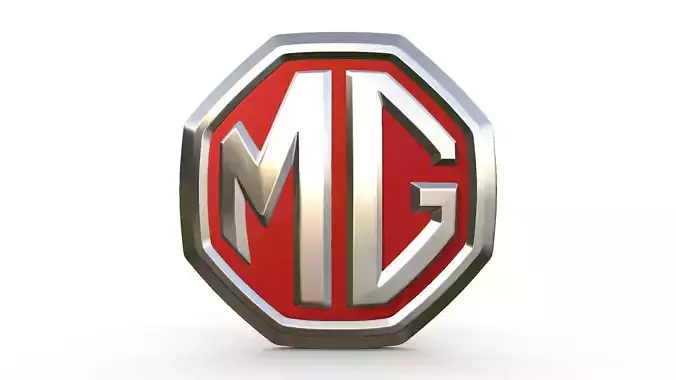 mg logo 3D model