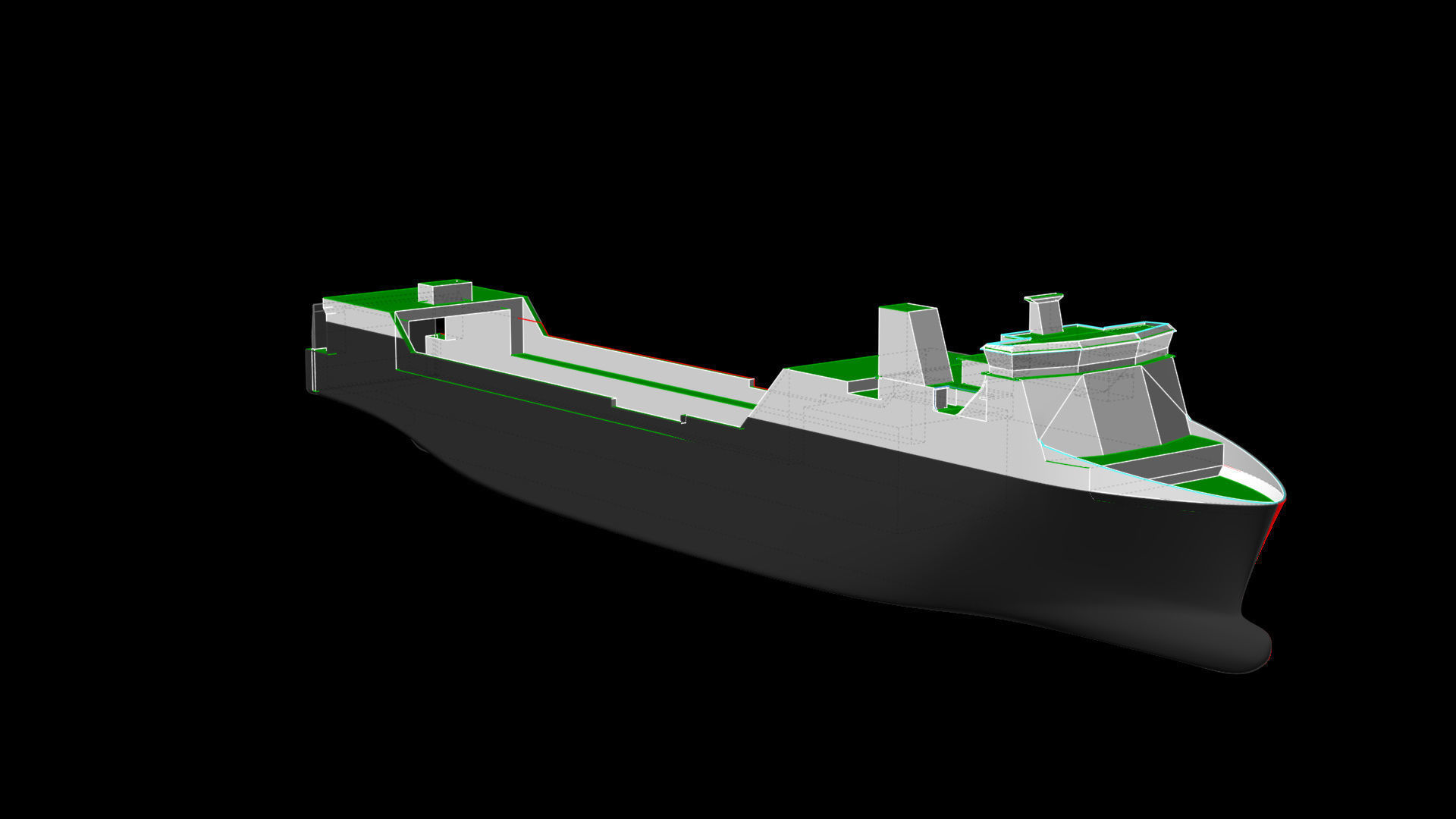 RoRo Ship - 01 - 3D model 3D printable | CGTrader