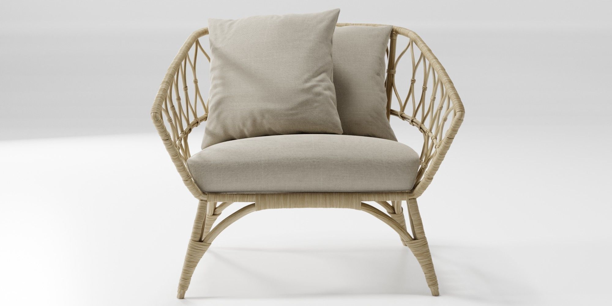 Chair STOCKHOLM 2017 IKEA 3D model_1