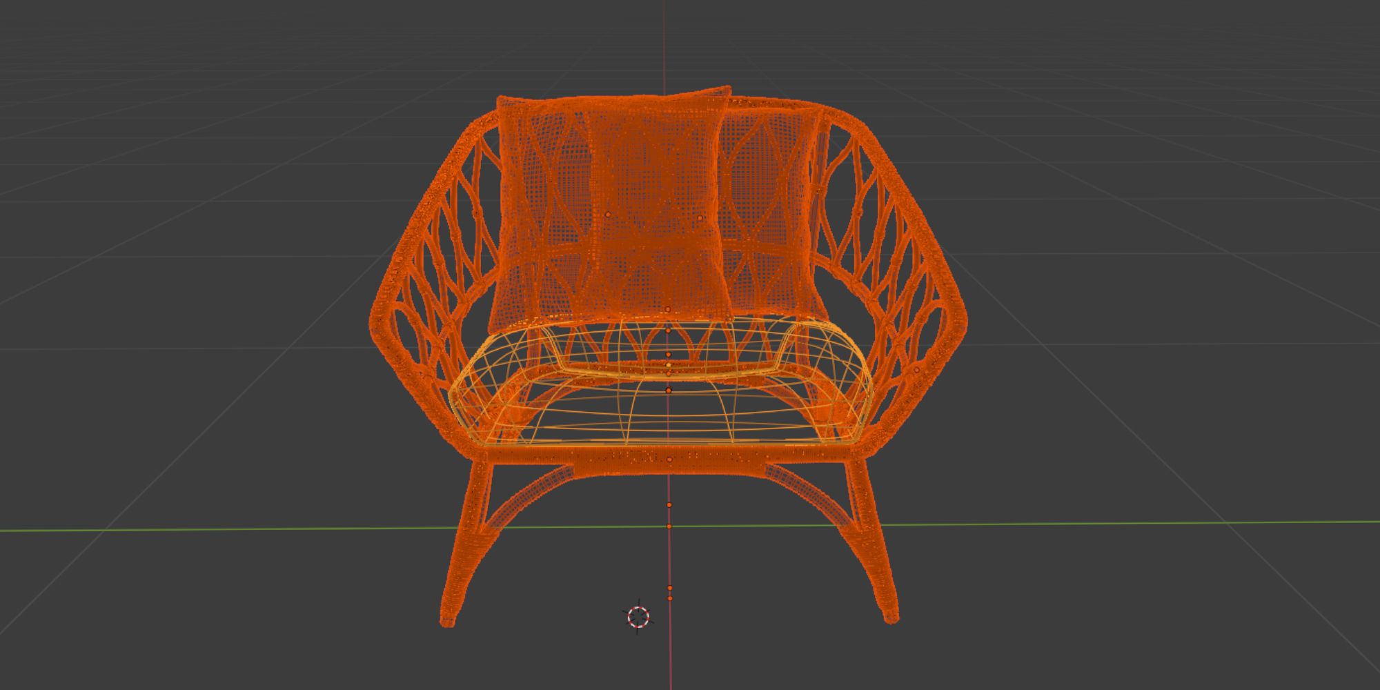 Chair STOCKHOLM 2017 IKEA 3D model_5