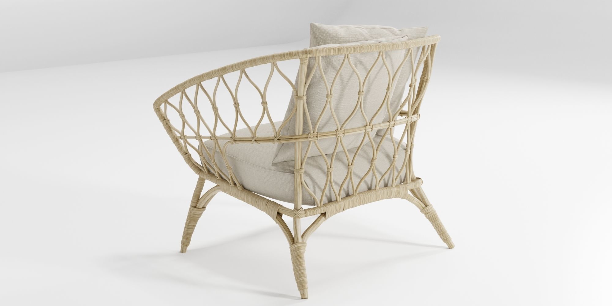 Chair STOCKHOLM 2017 IKEA 3D model_2