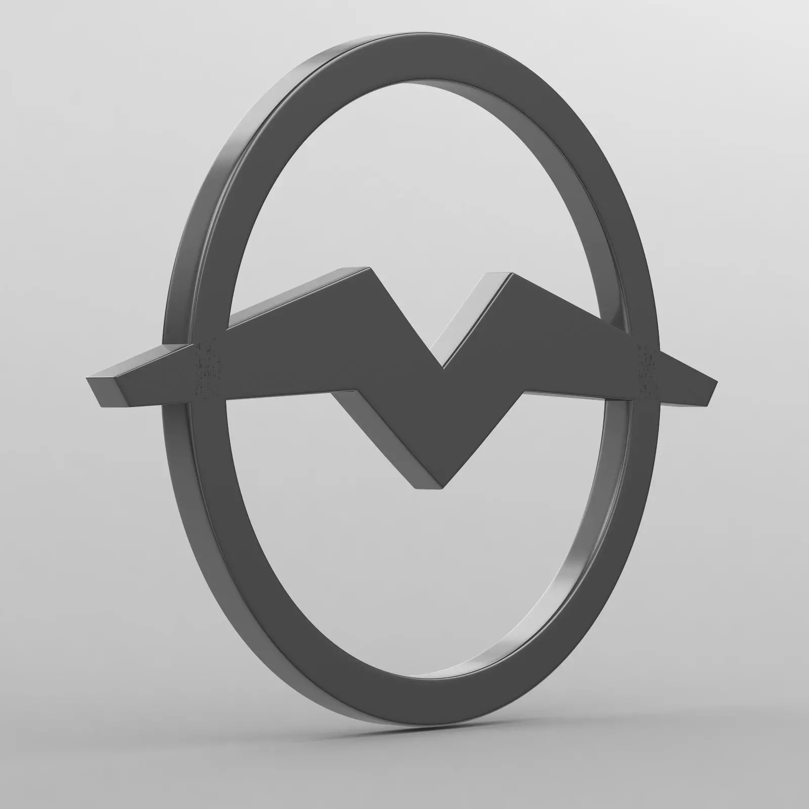 mmz logo 3D model_0