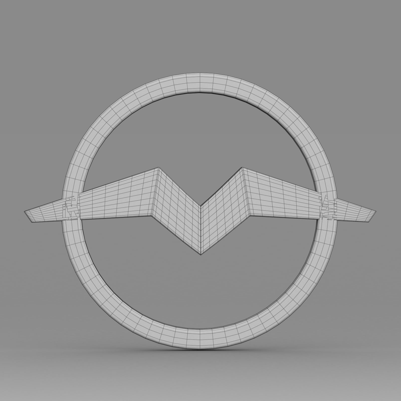 mmz logo 3D model_6