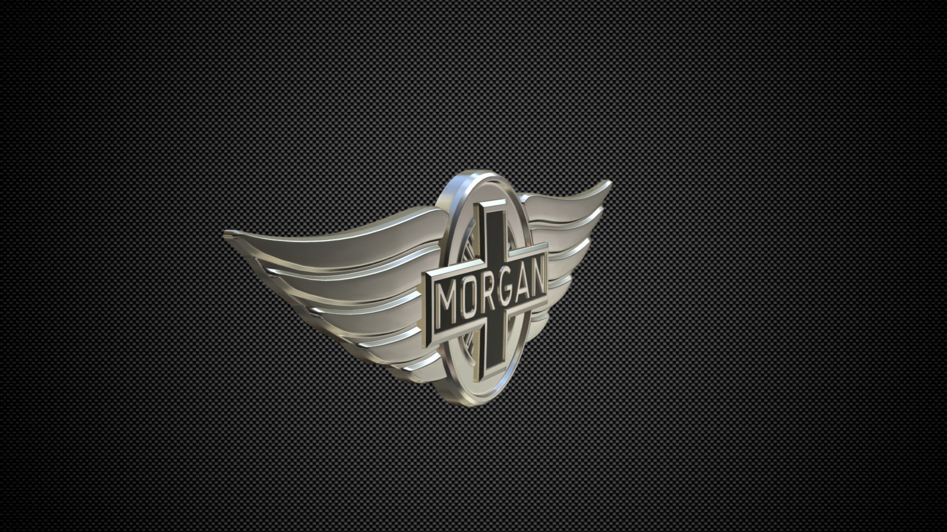 morgan logo 3D model_1