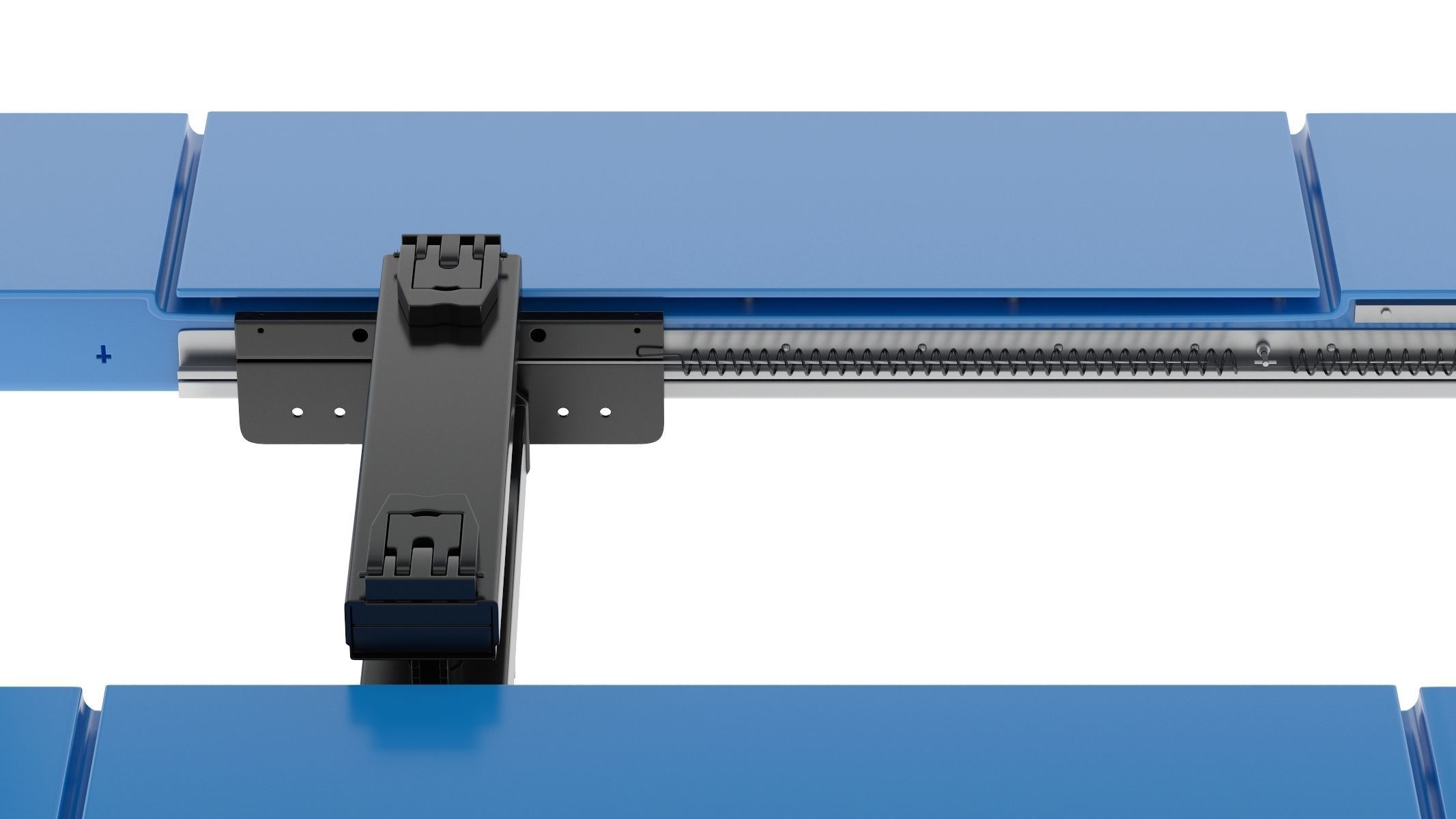 4 Post Car Lift Generic 3D model_6