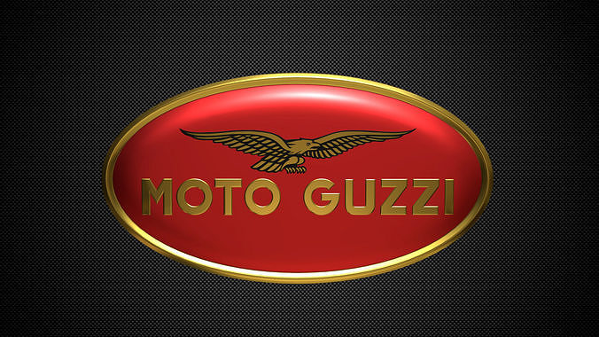 moto guzzi logo 3D model