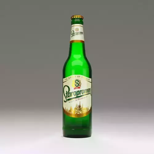 Staropramen bottle