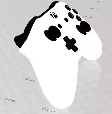 Xbox wireless controller 3D model