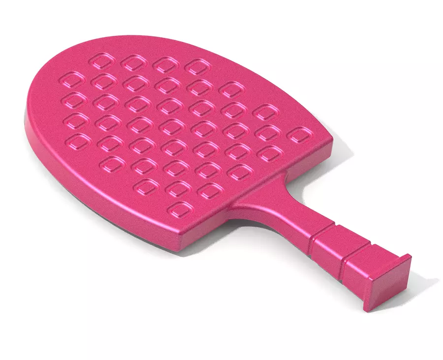 Kids Table Tennis Racket 3D print model_0