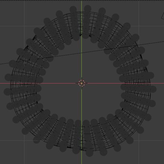 Abstract circle of wires Texture_2