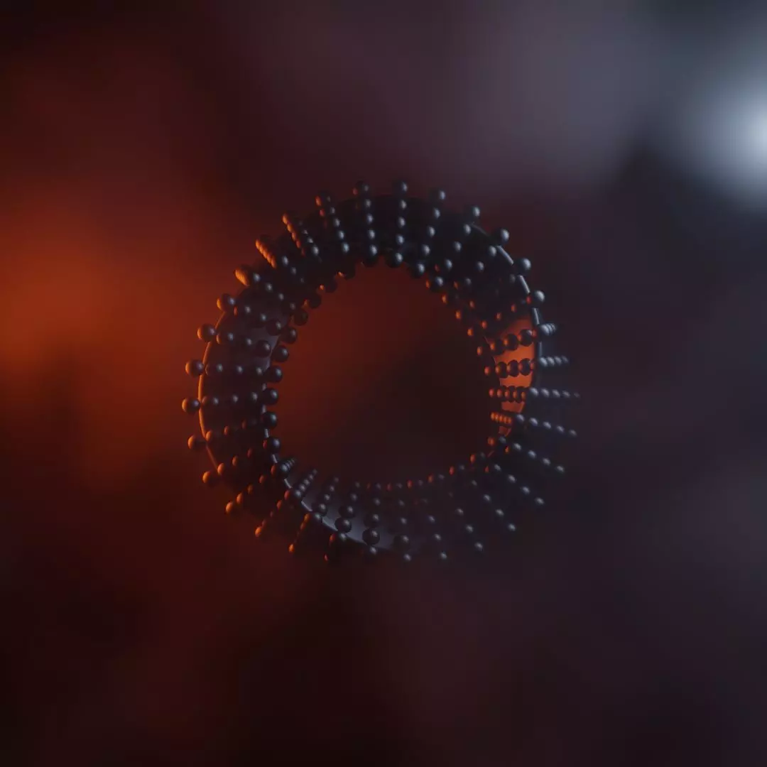 Abstract circle of wires Texture_0