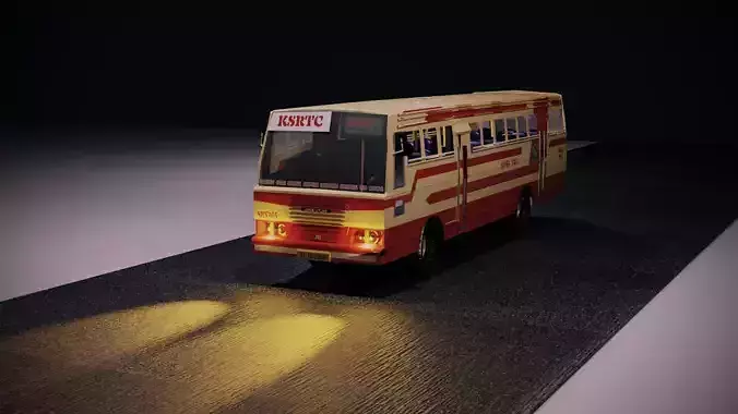KSRTC Kerala Bus Model 