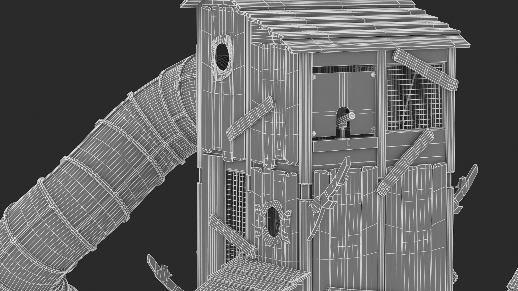 Lappset Magic Mountain 3D model_17