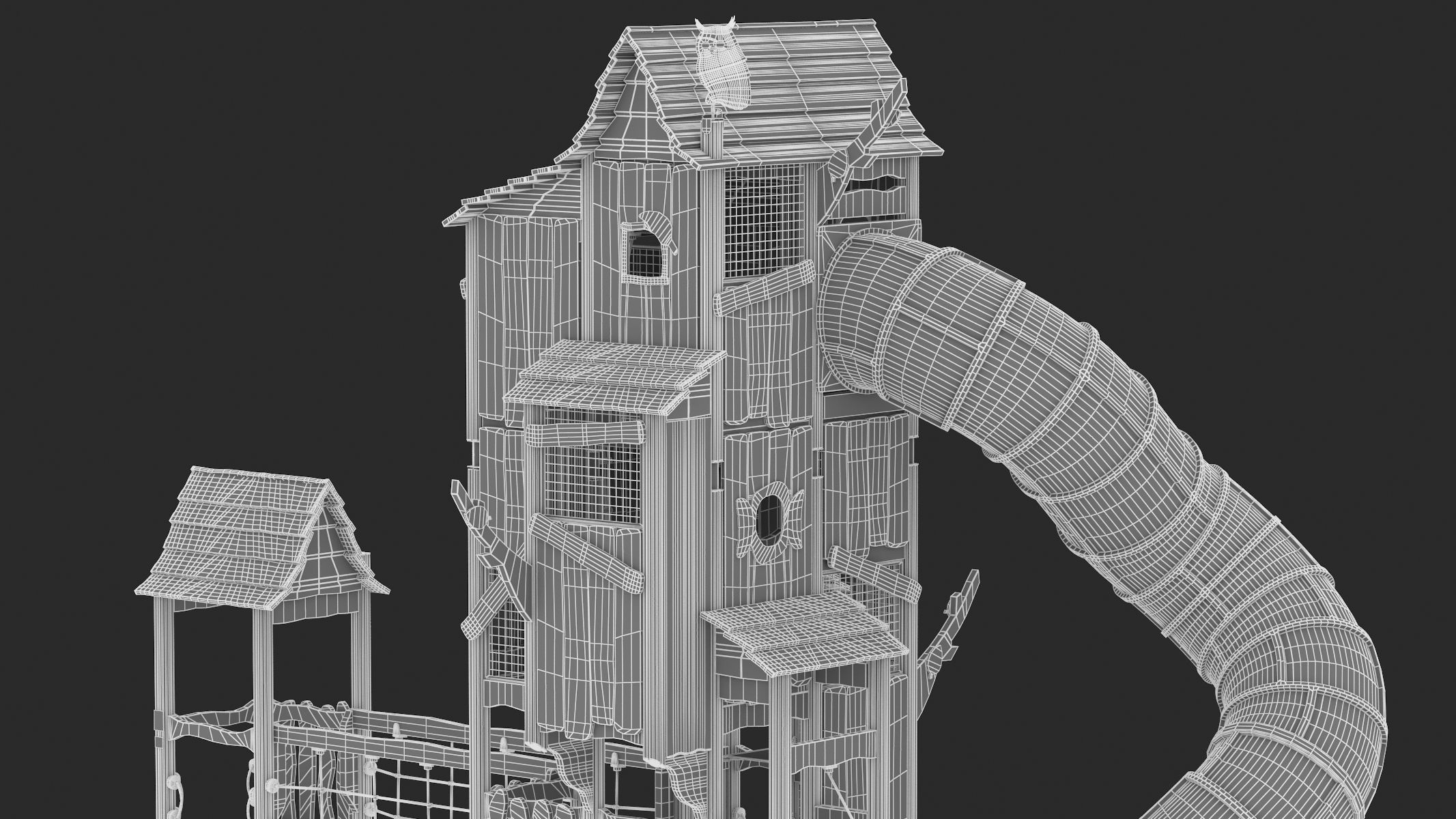 Lappset Magic Mountain 3D model_15