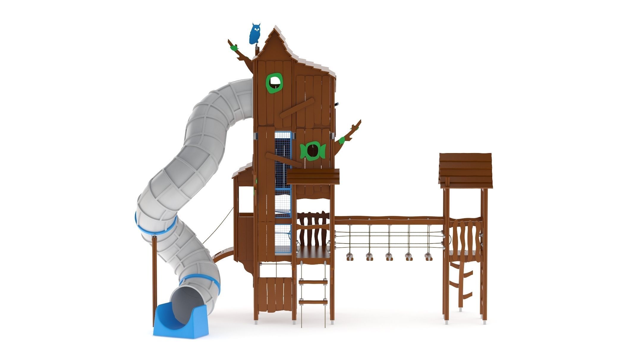 Lappset Magic Mountain 3D model_3