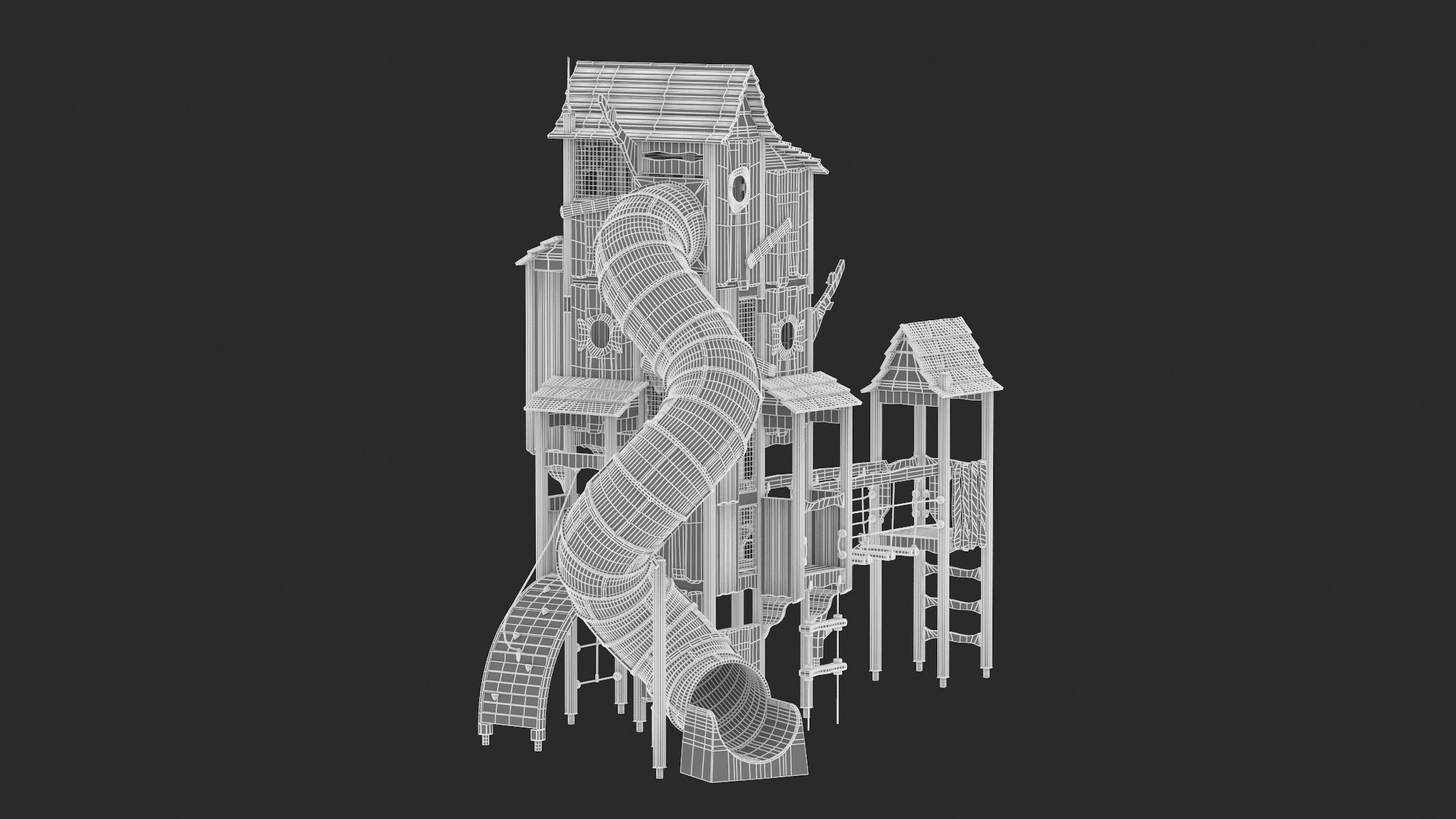 Lappset Magic Mountain 3D model_14