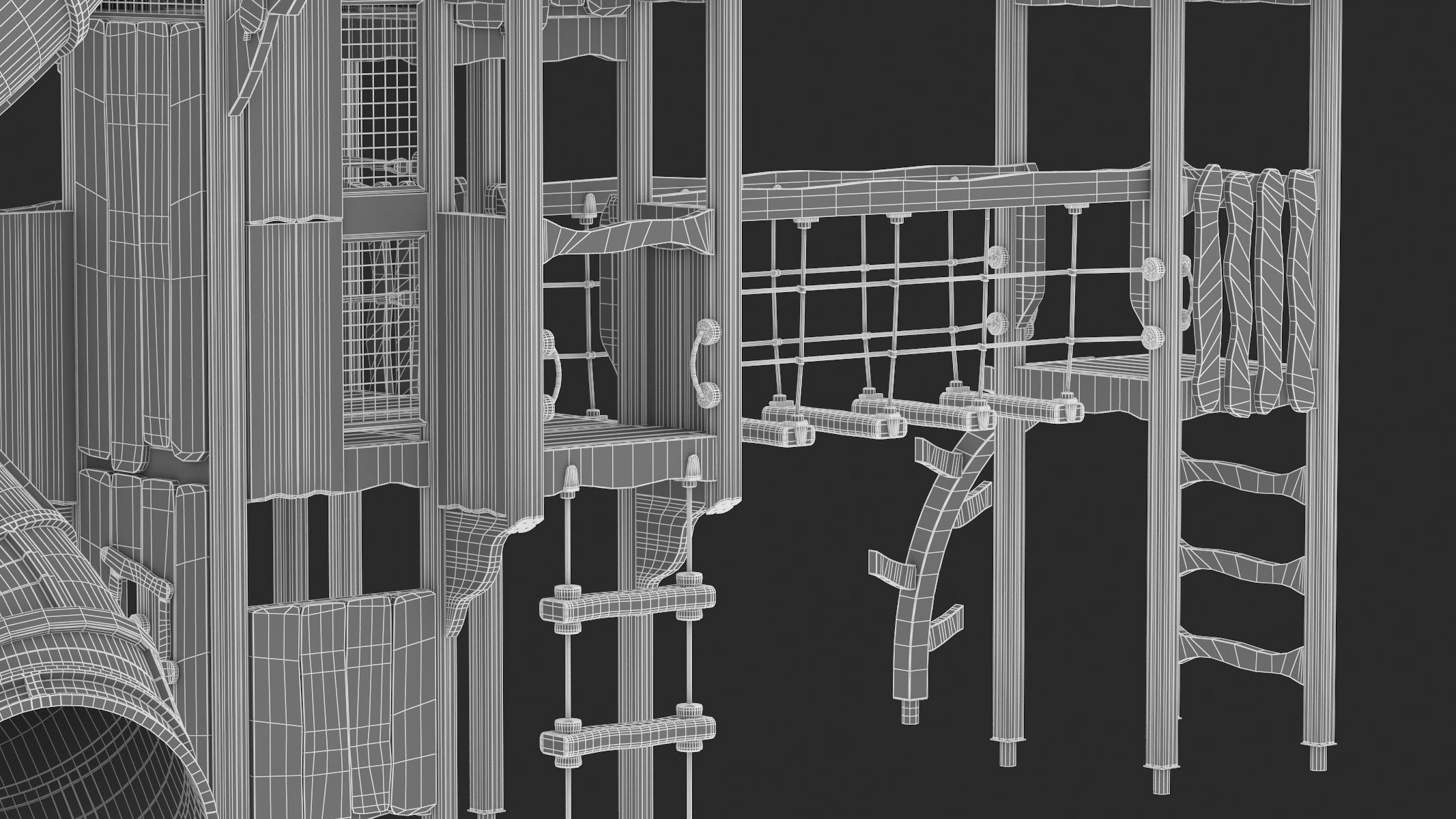 Lappset Magic Mountain 3D model_18