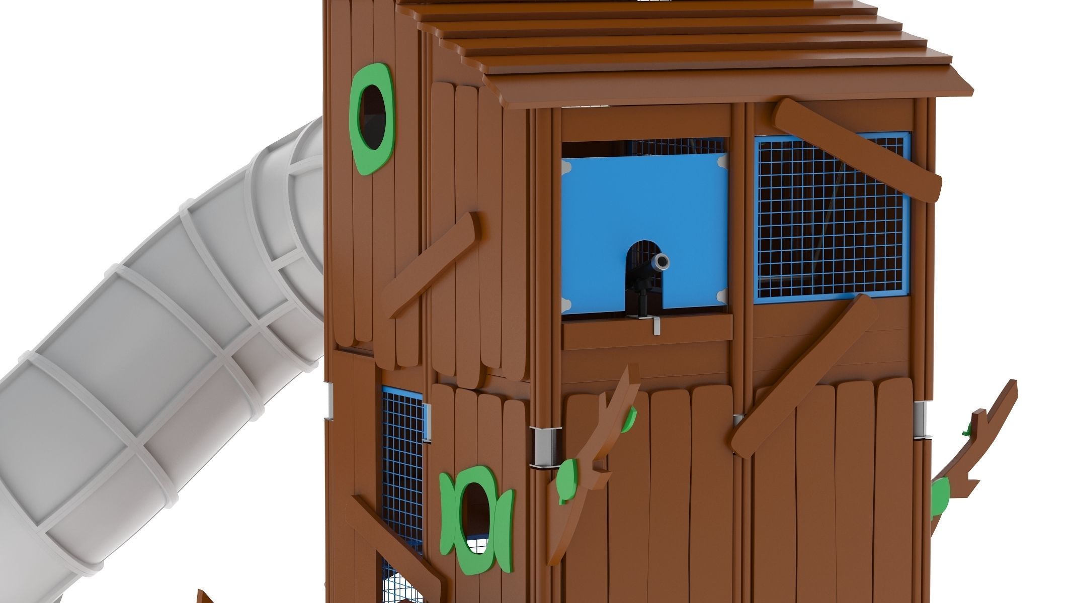 Lappset Magic Mountain 3D model_7