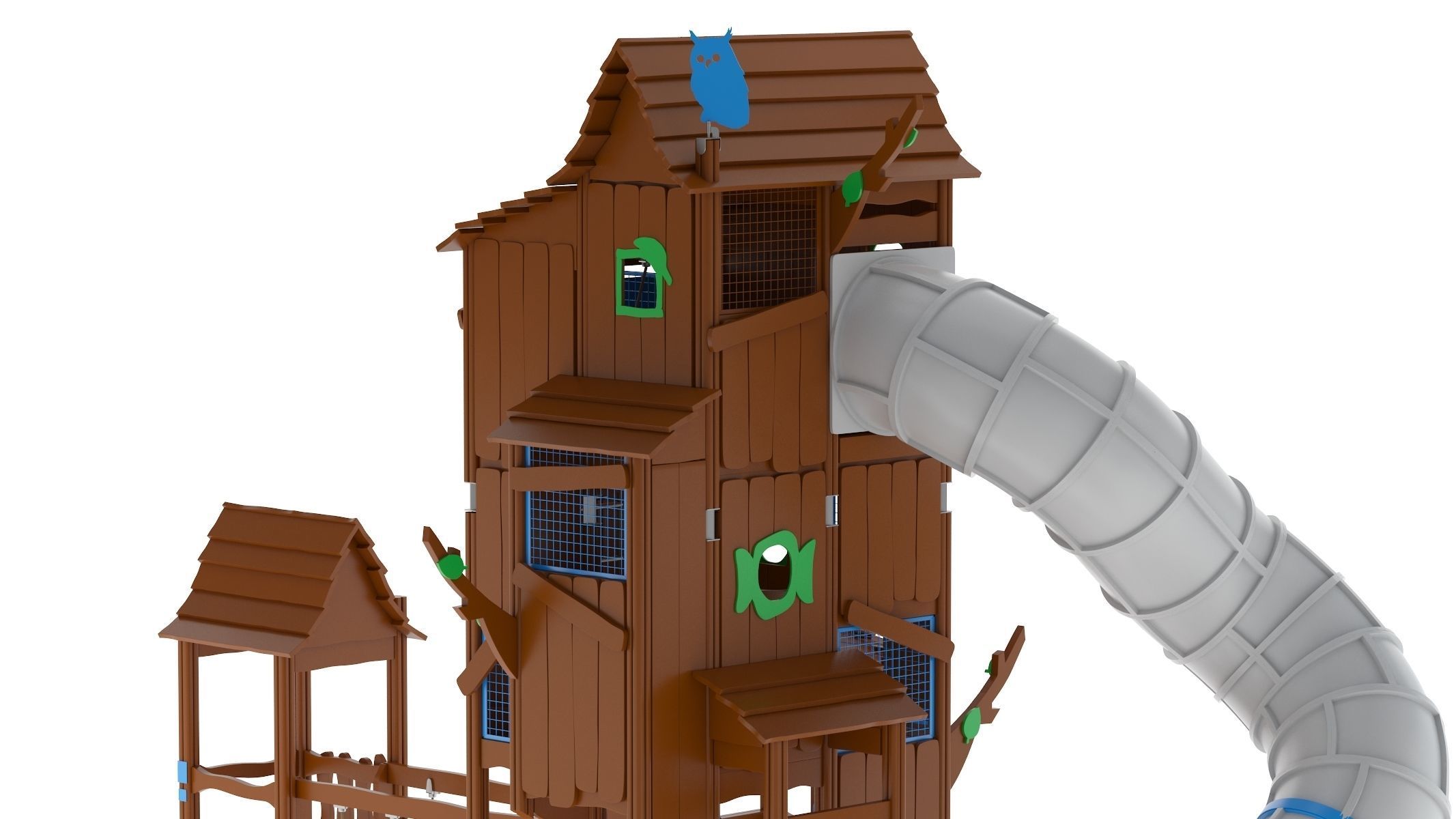 Lappset Magic Mountain 3D model_5