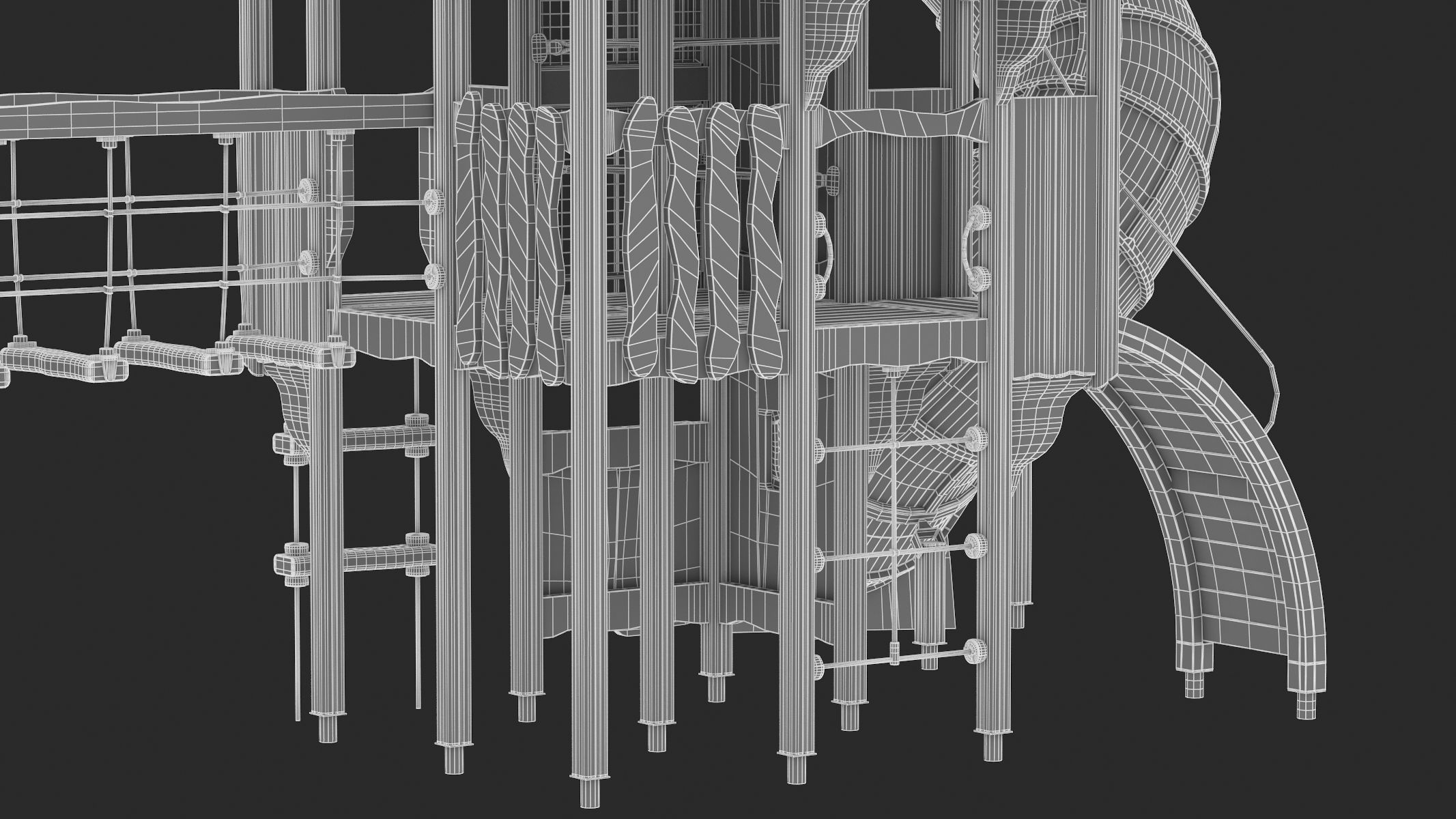 Lappset Magic Mountain 3D model_16