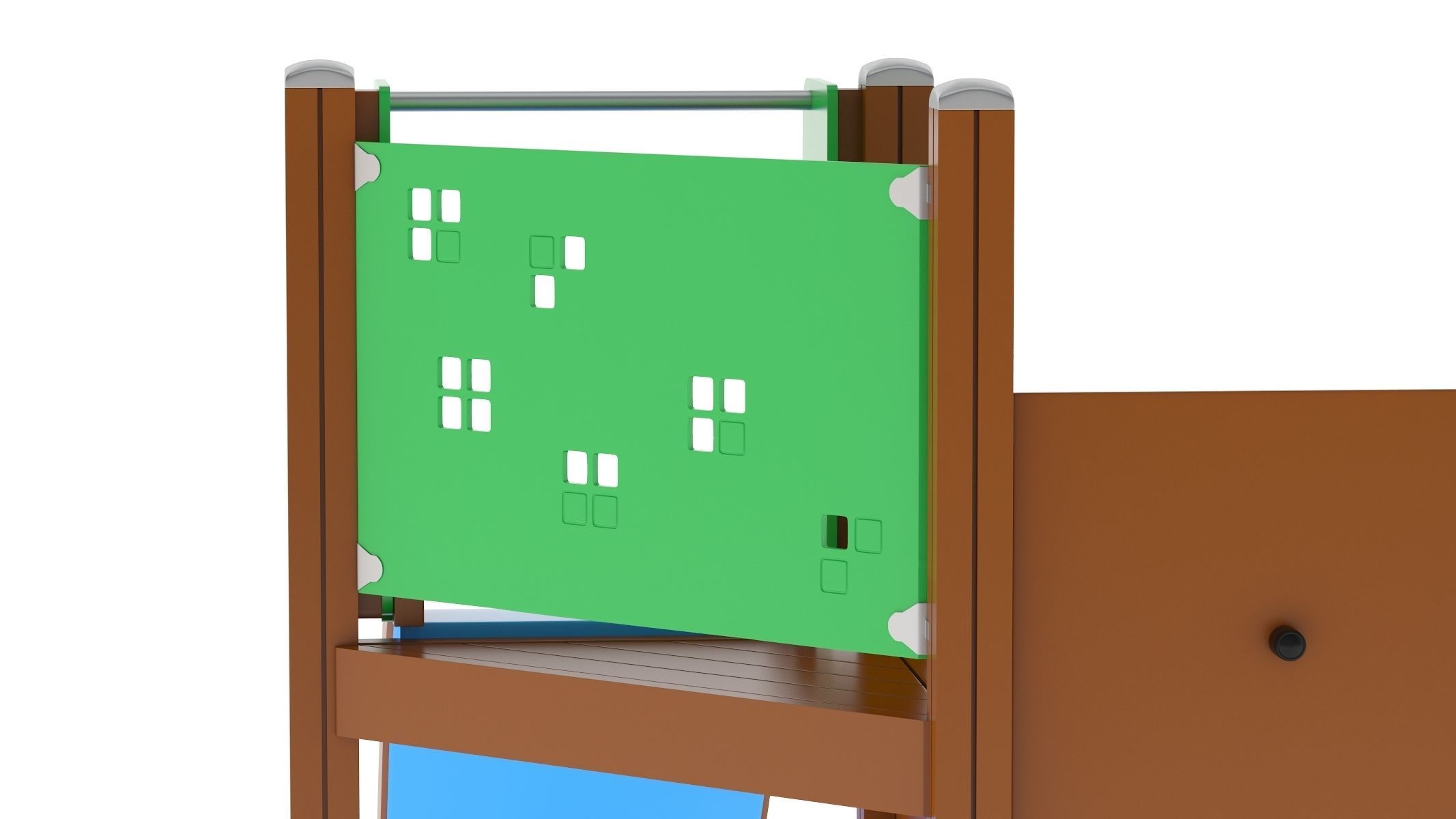 Lappset Slide 01 3D model_7