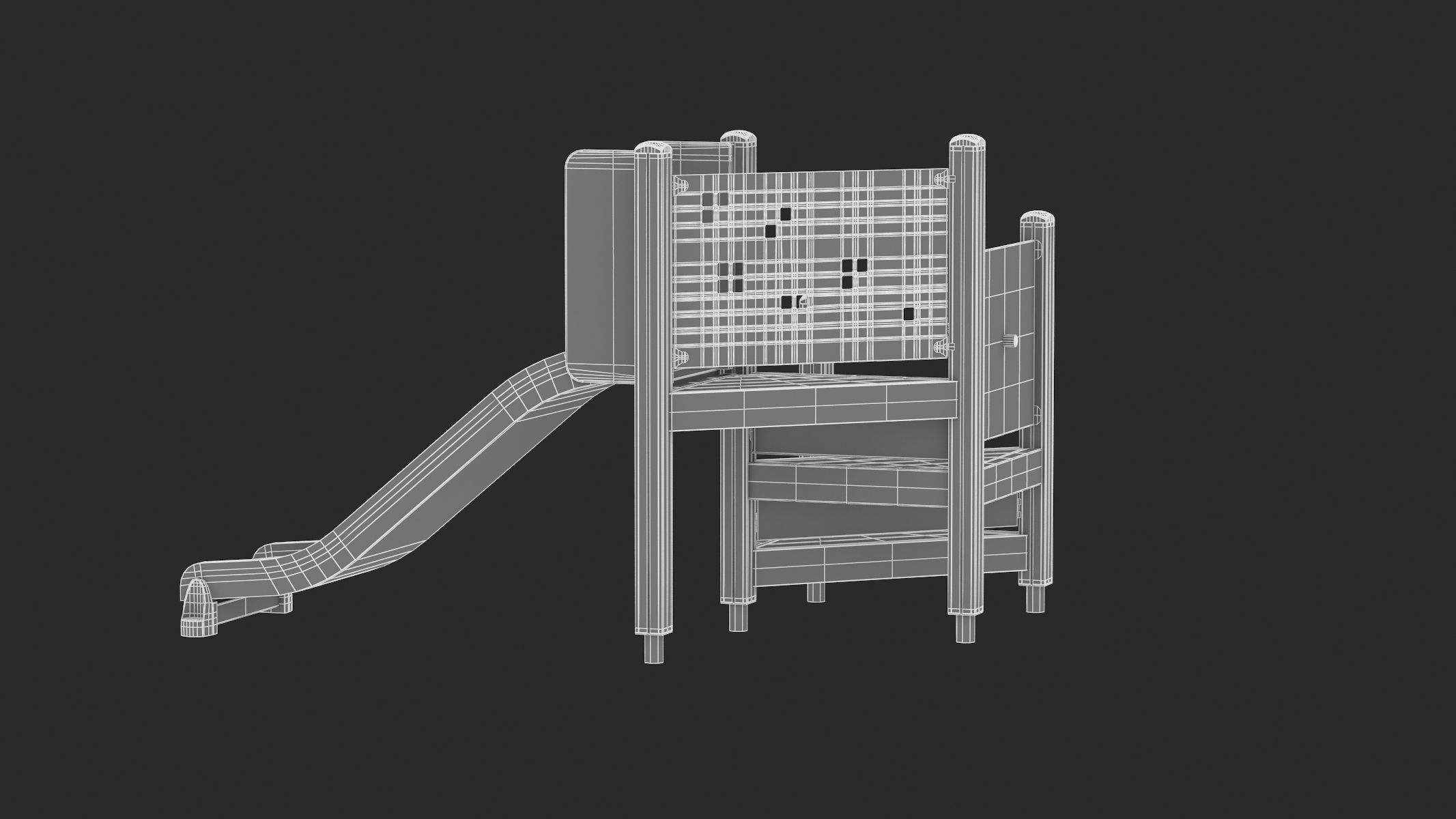 Lappset Slide 01 3D model_13