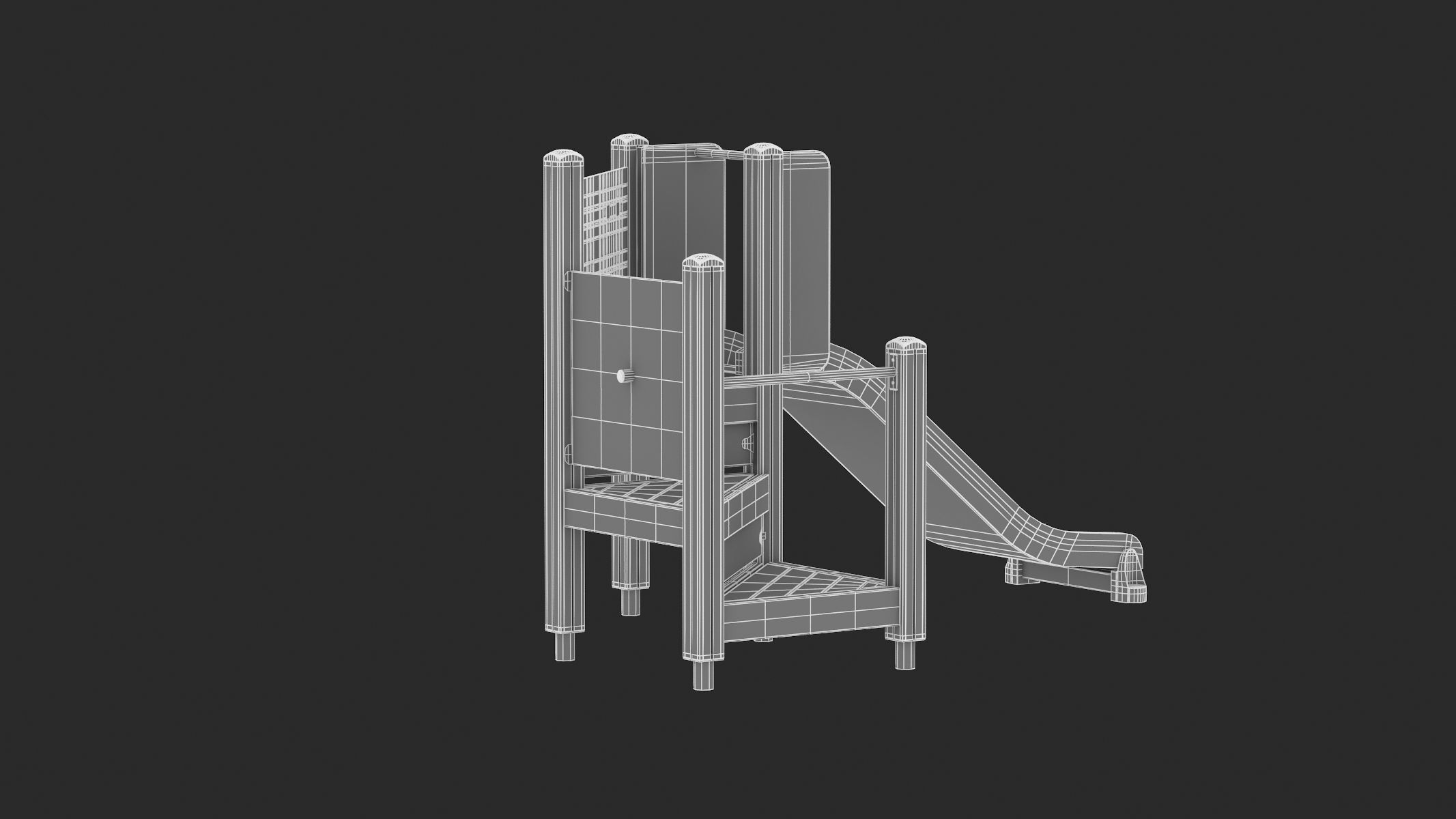 Lappset Slide 01 3D model_11