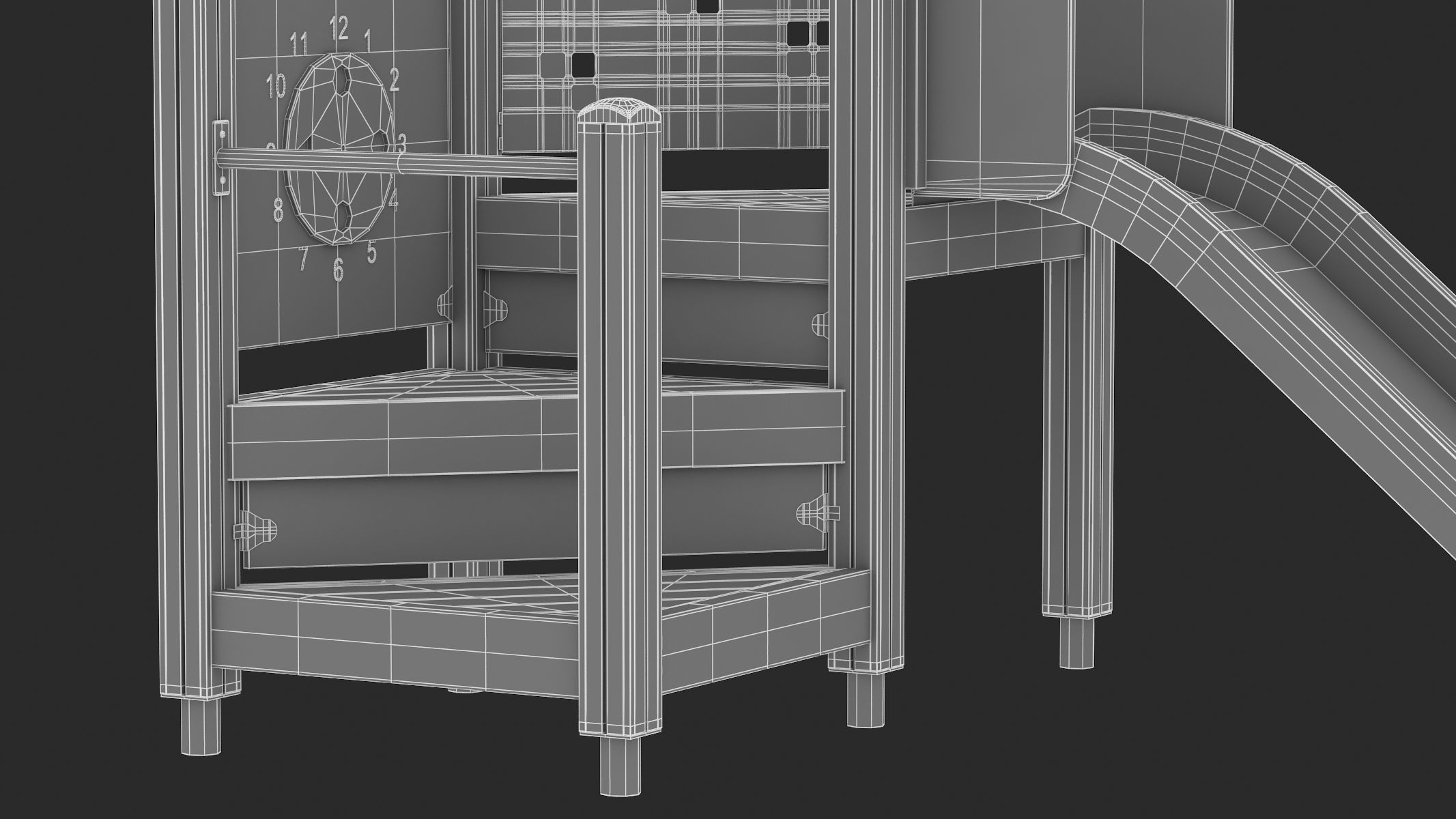 Lappset Slide 01 3D model_16