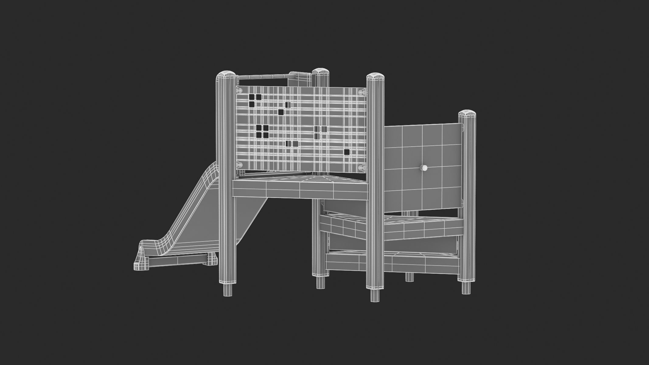 Lappset Slide 01 3D model_12