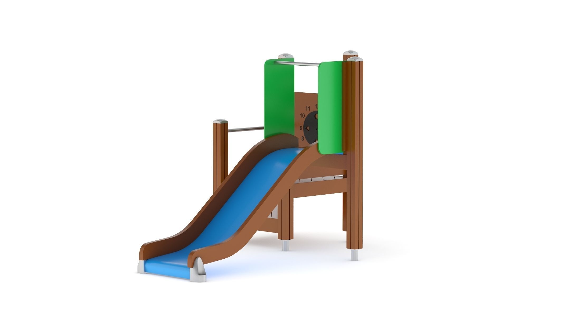 Lappset Slide 01 3D model_4