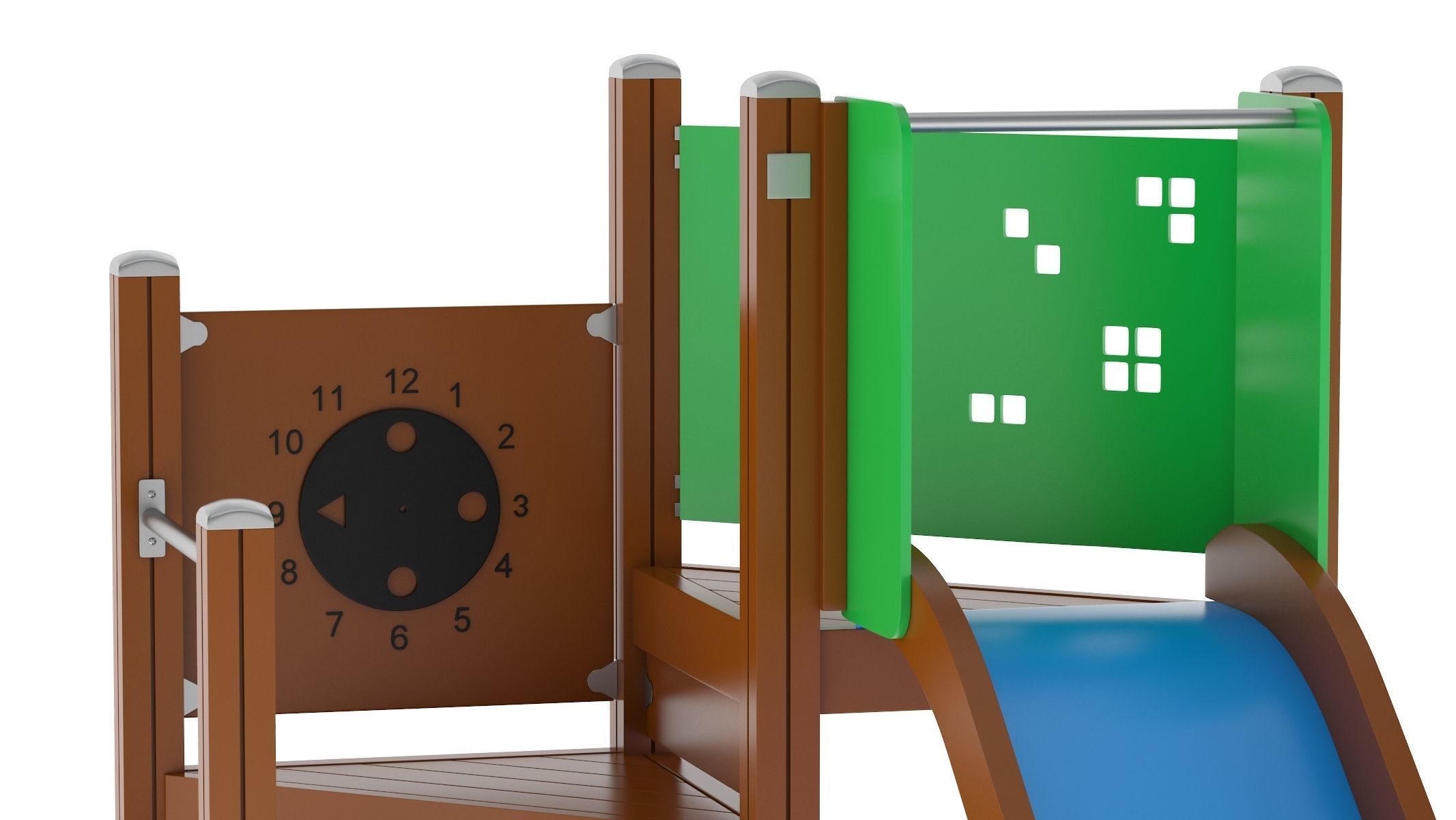 Lappset Slide 01 3D model_5