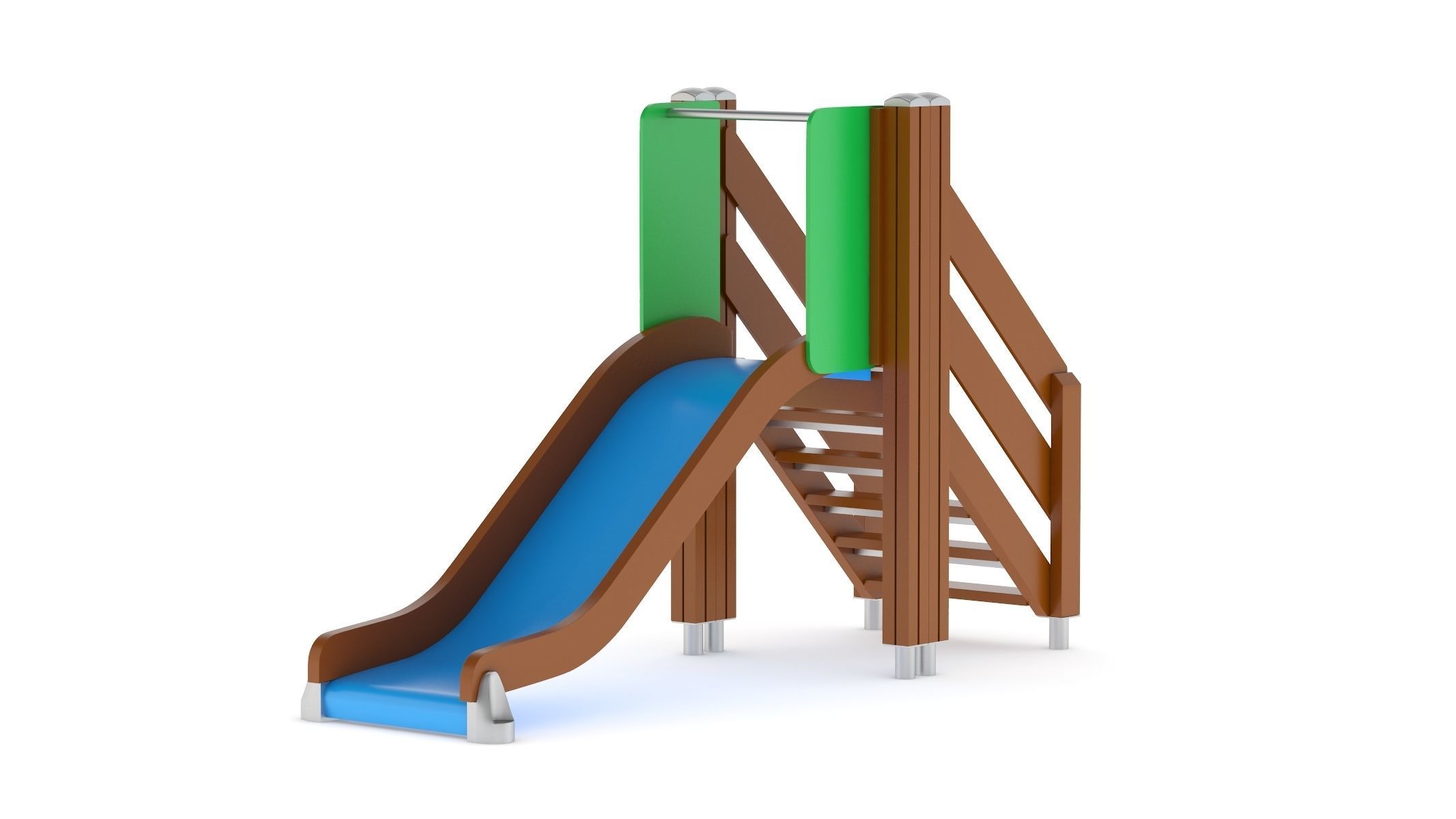 Lappset Slide 02 3D model_4