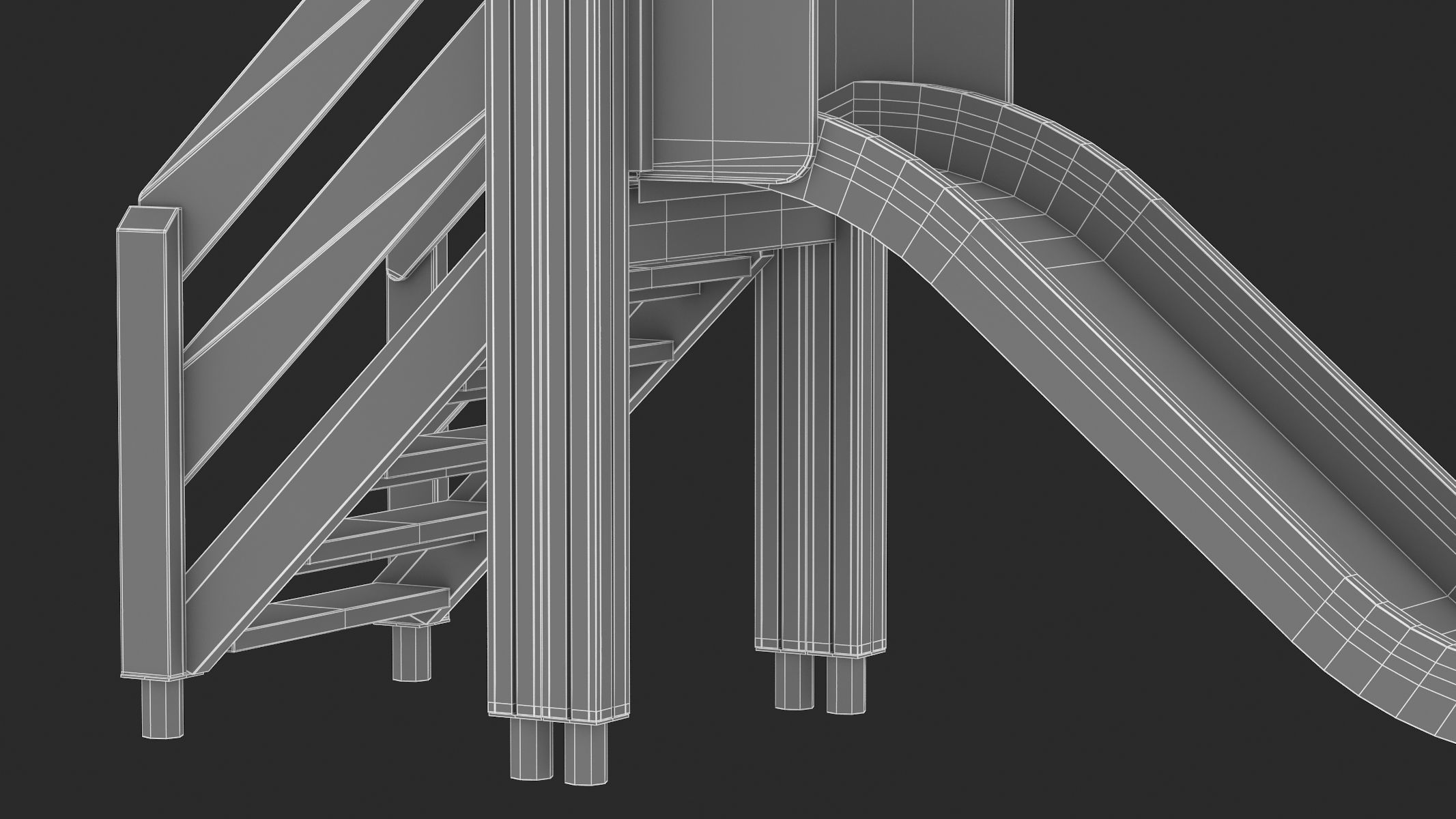 Lappset Slide 02 3D model_18